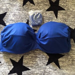 Victoria’s Secret Blue Bikini Top 36D